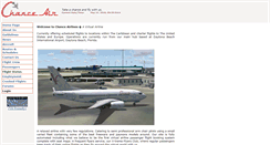 Desktop Screenshot of chanceair.com